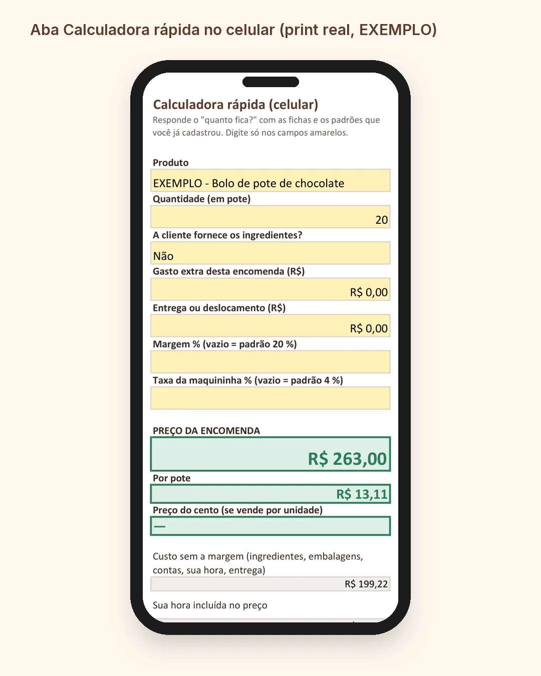 Aba Calculadora rápida para celular: como é por dentro